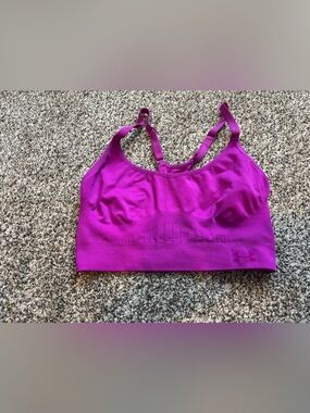 Under Armour Seamless Wireless Bralette - Magenta
